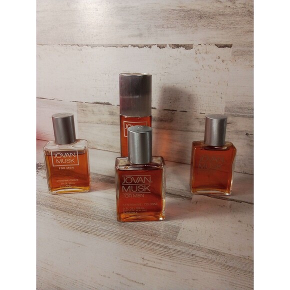 Jovan Musk 3 Oz. Spray With 3 Aftershave Splash (2 Oz.)  New - Picture 5 of 12